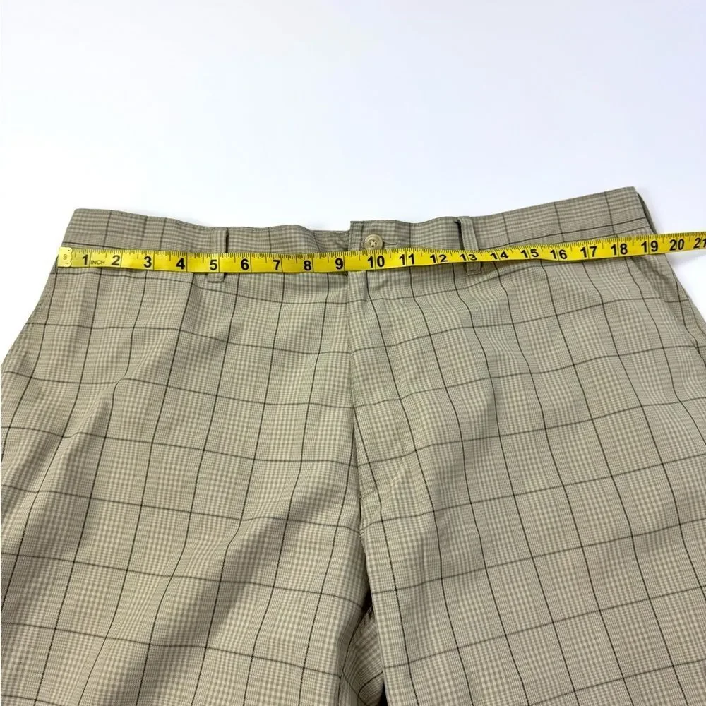 PGA Tour Plaid Golf Shorts 38